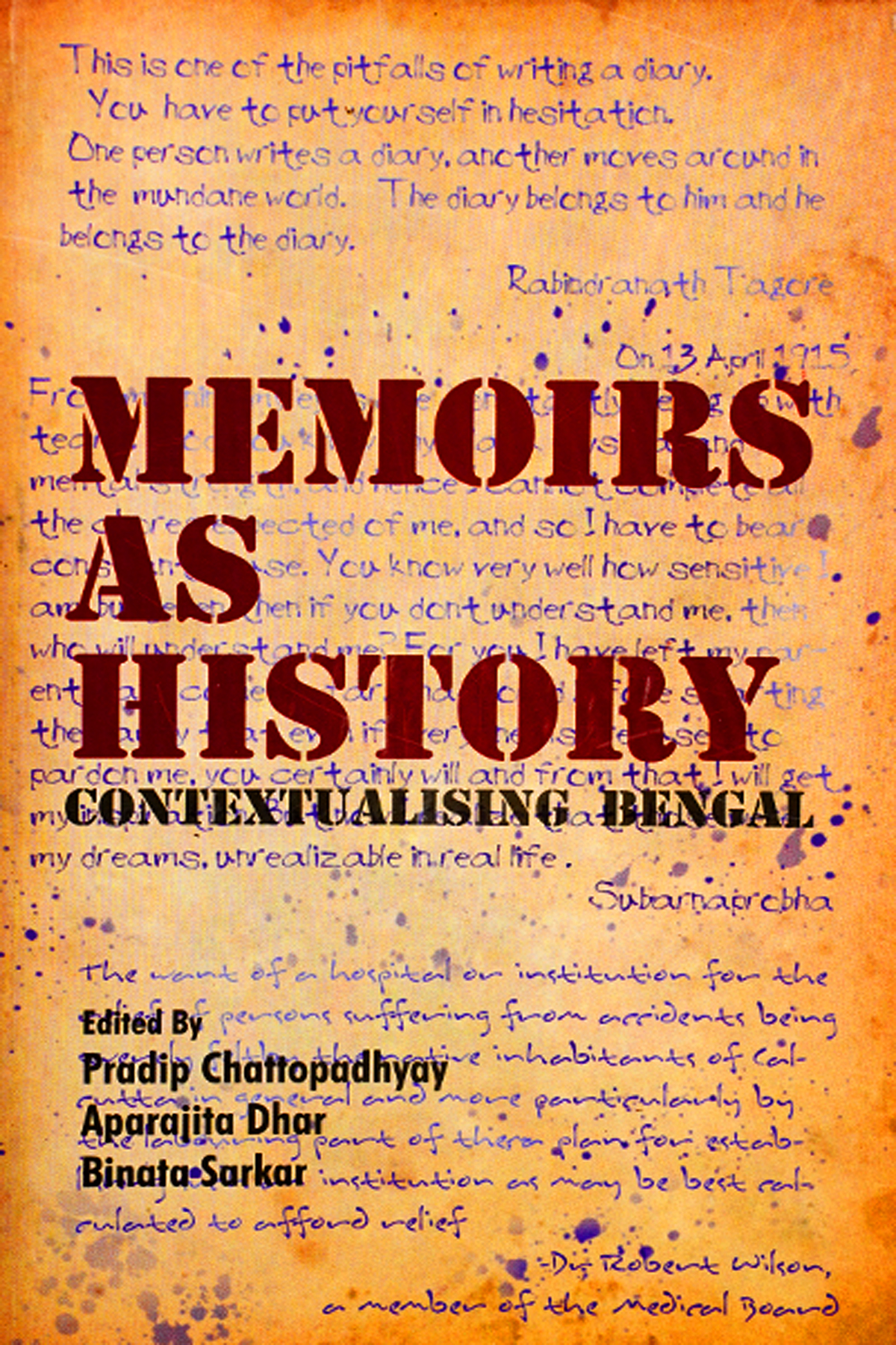 MEMOIRS AS HISTORY