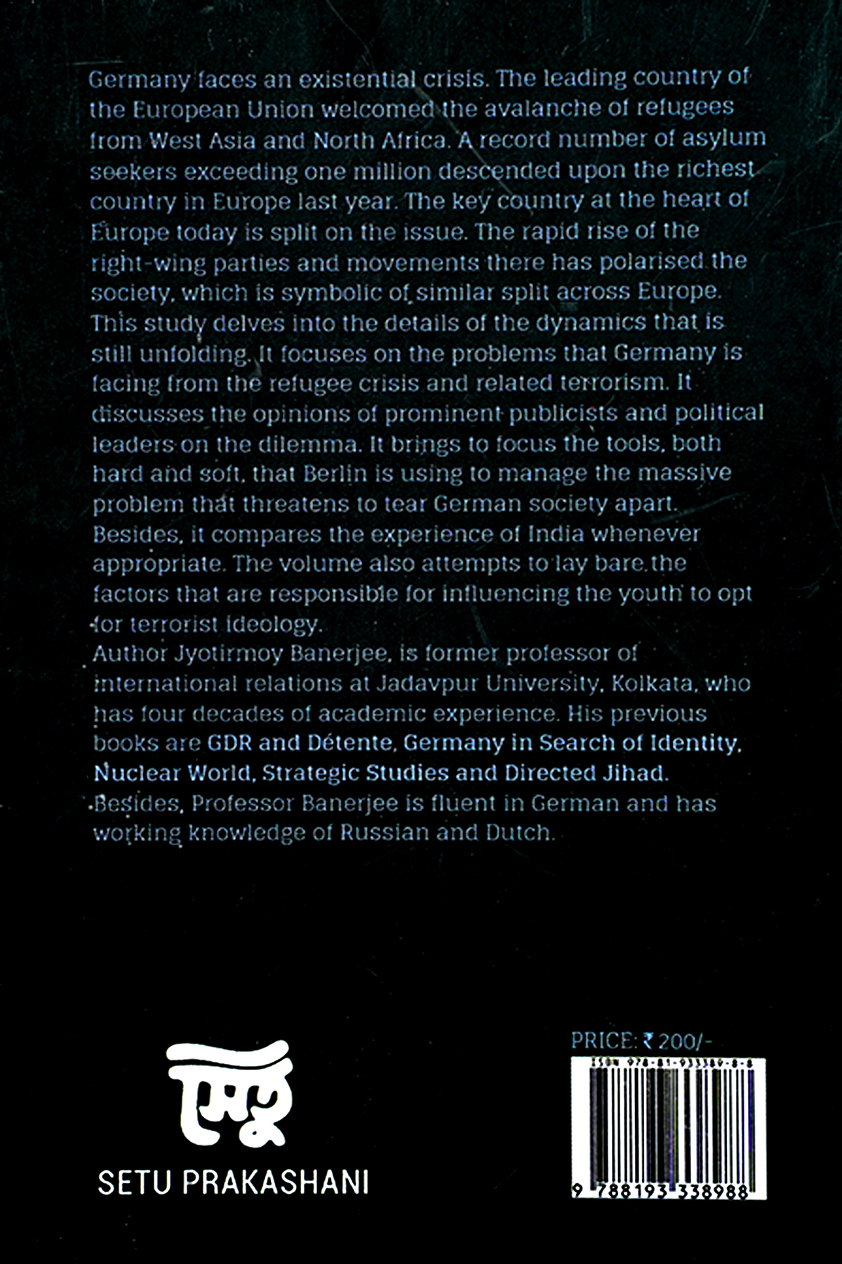 REFUGEES AND TERROR IN EUROPE - Back Cover