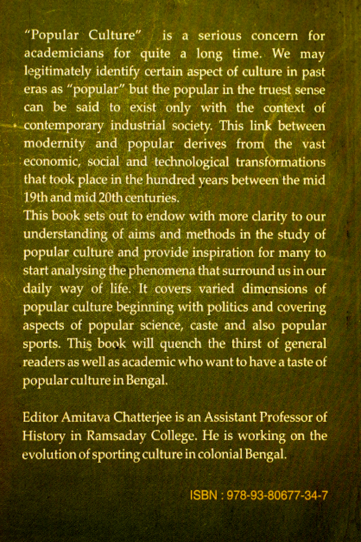 PEOPLE AT LARGE - Back Cover