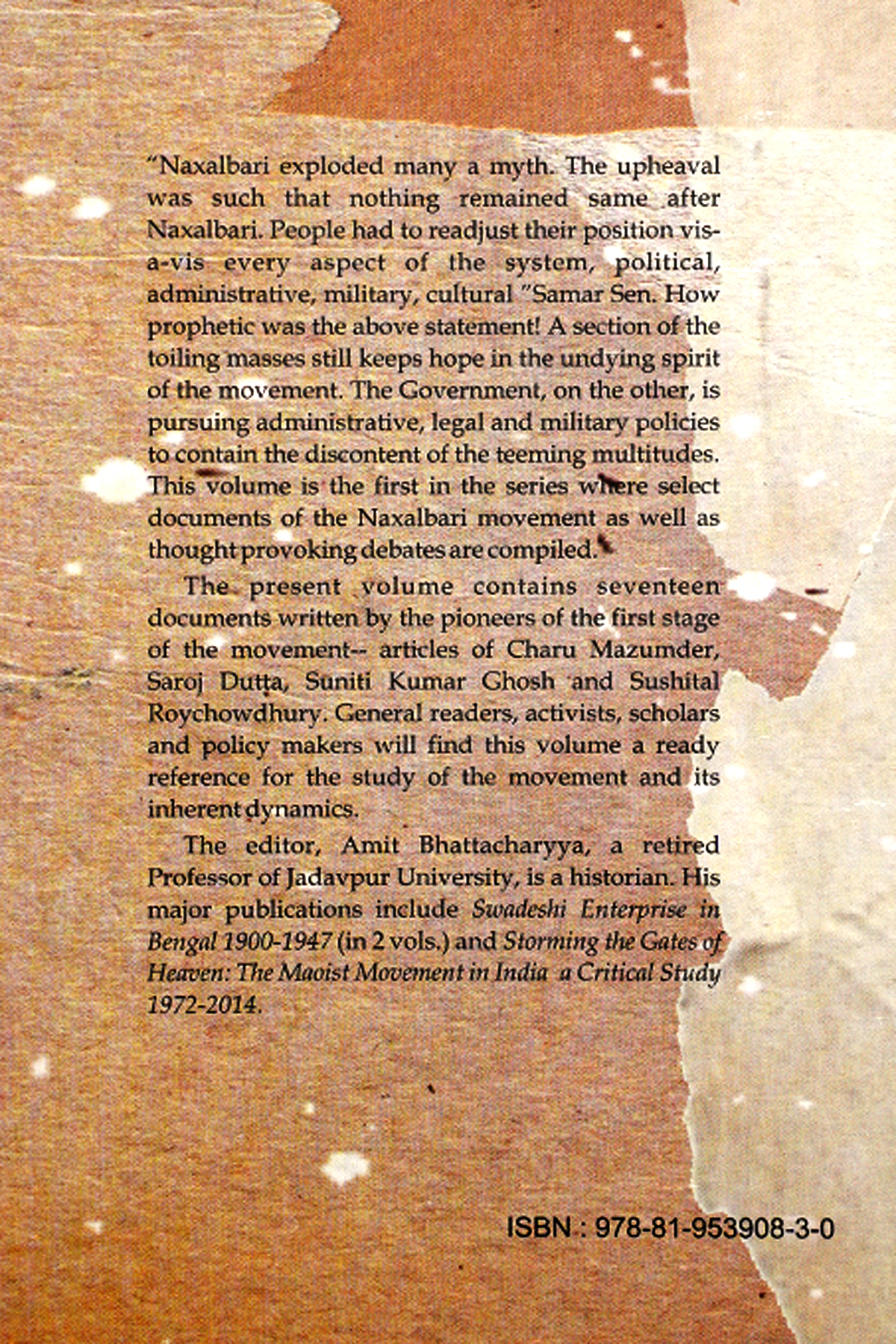 VOICES FROM THE UNDERGROUND - Back Cover